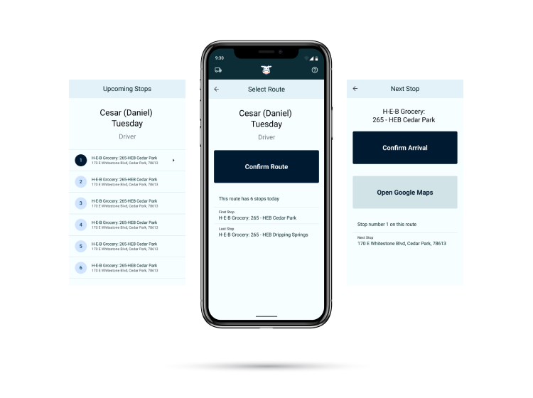Volleman's Family Farm - Custom Mobile App for Driver Deliveries by SPARK Business Works